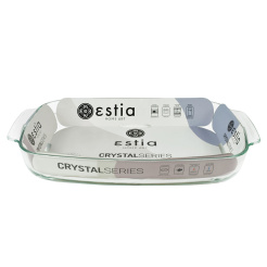 Ταψί Πυρίμαχο Ορθογώνιο Crystal 44x28x6cm 5lt Estia