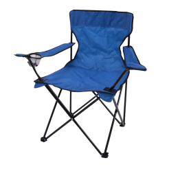 Καρεκλάκι Camping Μπλε Με Μεταλλικό Σκελετό Ankor