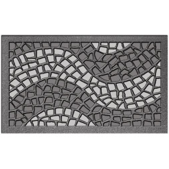 Ταπέτο Forma 40x70cm Γκρι Chios Hellas