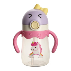 Παγούρι Παιδικό HAPPY LAVENDER PINK 350ML Estia