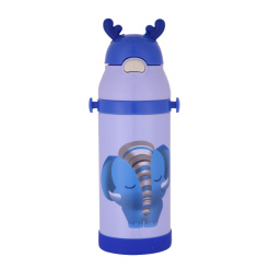 Θερμός Παιδικό Αυτάκια 350ML Μπλε Estia