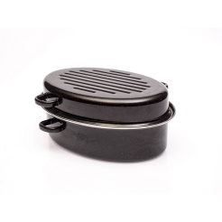 Γάστρα Εμαγιέ Οβάλ 42cm - 10,5Lt Max Home