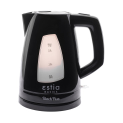 Βραστήρας 1,7lt 2200W Black Plus Estia