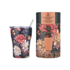 Θερμός Coffee Mug Save The Aegean 350Ml Midnight Blossom Estia 