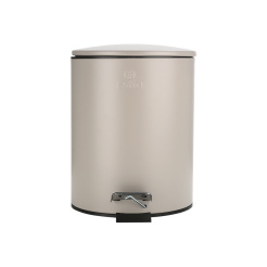Estia Χαρτοδοχειο Μπανιου Classic Soft Close 5Lt Ματ Taupe