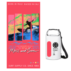 Πετσέτα Θαλάσσης Microfiber 90x180 Original Surf Wave Maui & Sons