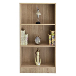 Βιβλιοθήκη Ξύλινη με 3 Ράφια Ankor