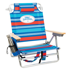 Καρέκλα - Ξαπλώστρα Παραλίας- Αλουμινίου 5 Θέσεων Me Polyester 600D Tommy Bahama