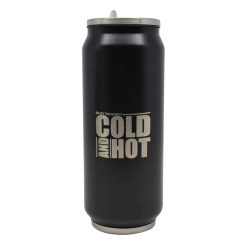 Ποτήρι Θερμός Inox Μαύρο Cold And Hot 500Ml Ankor