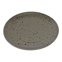 Πιάτο Ρηχό Premium Space Grey Πορσελάνινο 27Εκ. Ankor