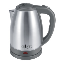 Βραστήρας Inox Γκρι 1,8Lt 1500W Ankor