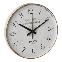 Ρολόι Τοίχου Πλαστικό 40Εκ. Grand Hotel Ankor