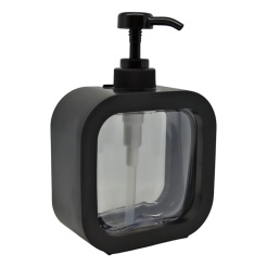 Dispenser Πλαστικό Μαύρο Με Διαφανές Τμήμα 12,8X5,8X17,1Εκ.Ankor