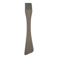 Πινέλο Με Σπάτουλα Από Σιλικόνη Σε Taupe Χρώμα 28X5,5X1Εκ. Ankor
