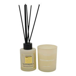 Σετ Αρωματικό Χώρου 50Ml Και Κεριού Mediterranean Ankor