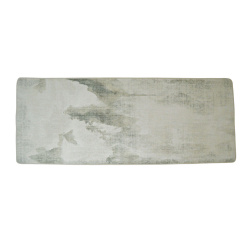 Διάδρομος Με Αντιολισθητική Βαση Λαδί Ζακάρ 70X150Εκ. Ankor