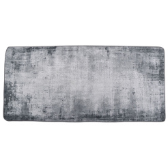 Διάδρομος Με Αντιολισθητική Βαση Γκρι Ζακάρ 70X150Εκ. Ankor