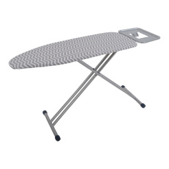 Σιδερώστρα Xl 45X120Εκ Γκρι 100% Βαμβακερό Κάλυμμα Υψος 71-94Εκ. Ankor