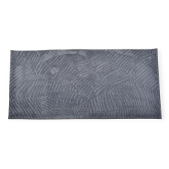 Χαλί Διάδρομος Αντιολισθητικός Ζακάρ 70X180Εκ. Σε Γκρι Χρώμα Ankor 