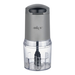 Πολυκόπτης Με Διπλή Λεπίδα 260W Δοχείο 500ml Γκρι Χρώμα Ankor
