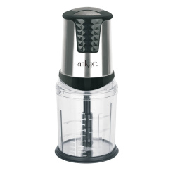 Πολυκόπτης-Moulti Με Τριπλή Λεπίδα 550W Δοχείο 1,0Lt Inox Μαύρο Ankor