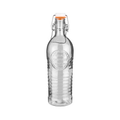 Μπουκάλι Γυάλινο 1100Ml Με Μεταλλικό Κλιπ Estia
