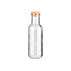 Μπουκάλι Γυάλινο 1000Ml Με Καπάκι Φελλού Διάφανο Estia