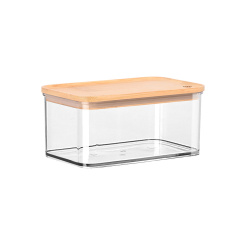 Δοχείο Αποθήκευσης Bamboo Essentials Πλαστικό 750ml Στοιβαζόμενο Estia