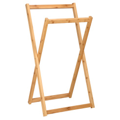 Κρεμάστρα Πετσέτας Bamboo Essentials Επιδαπέδια Φυσικό Χρώμα Estia