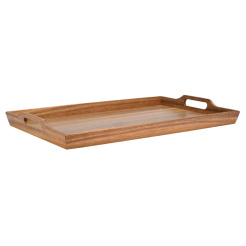 Δίσκος Σερβιρίσματος Allure Ορθογώνιος 48X31X5Cm Με Λαβές Μεταφοράς Estia