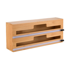 Επιτοίχια Βάση Οργάνωσης Bamboo Essentials Για Αλουμινόχαρτο/Μεμβράνη Estia
