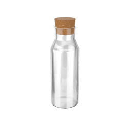 Μπουκάλι Γυάλινο 1200ml Με Καπάκι Φελλού Estia