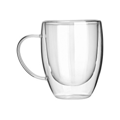 Κούπα Γυάλινη Με Διπλό Τοίχωμα 350ml Estia