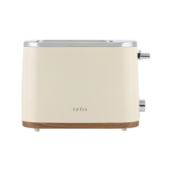 Φρυγανιέρα Pure Cream 2 Θέσεων 800W Κρεμ Estia