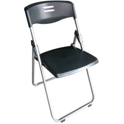 Καρέκλα Μεταλλική Catering Πτυσσόμενη Μαύρη W42Xd48Xh80Cm-Abs Velco Pro Systems
