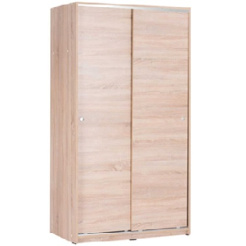 Ντουλάπα Με Δυο Συρόμενες Πόρτες 94X52X182 Εκ Sonoma Velco Pro Systems